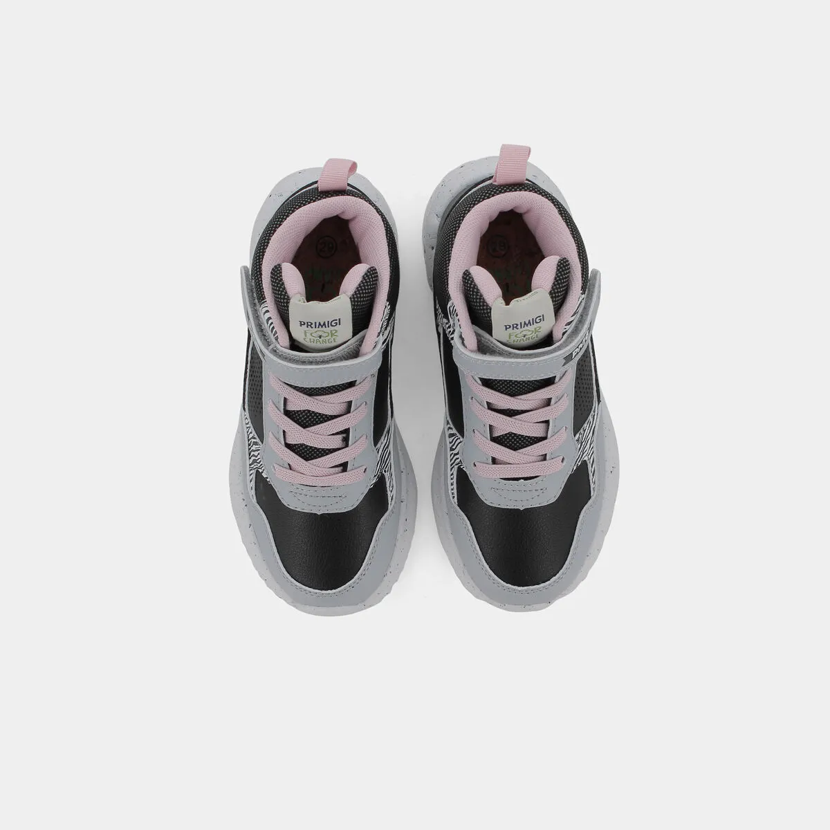 2965200-GRIGIO NERO ROSA- SNEAKERS