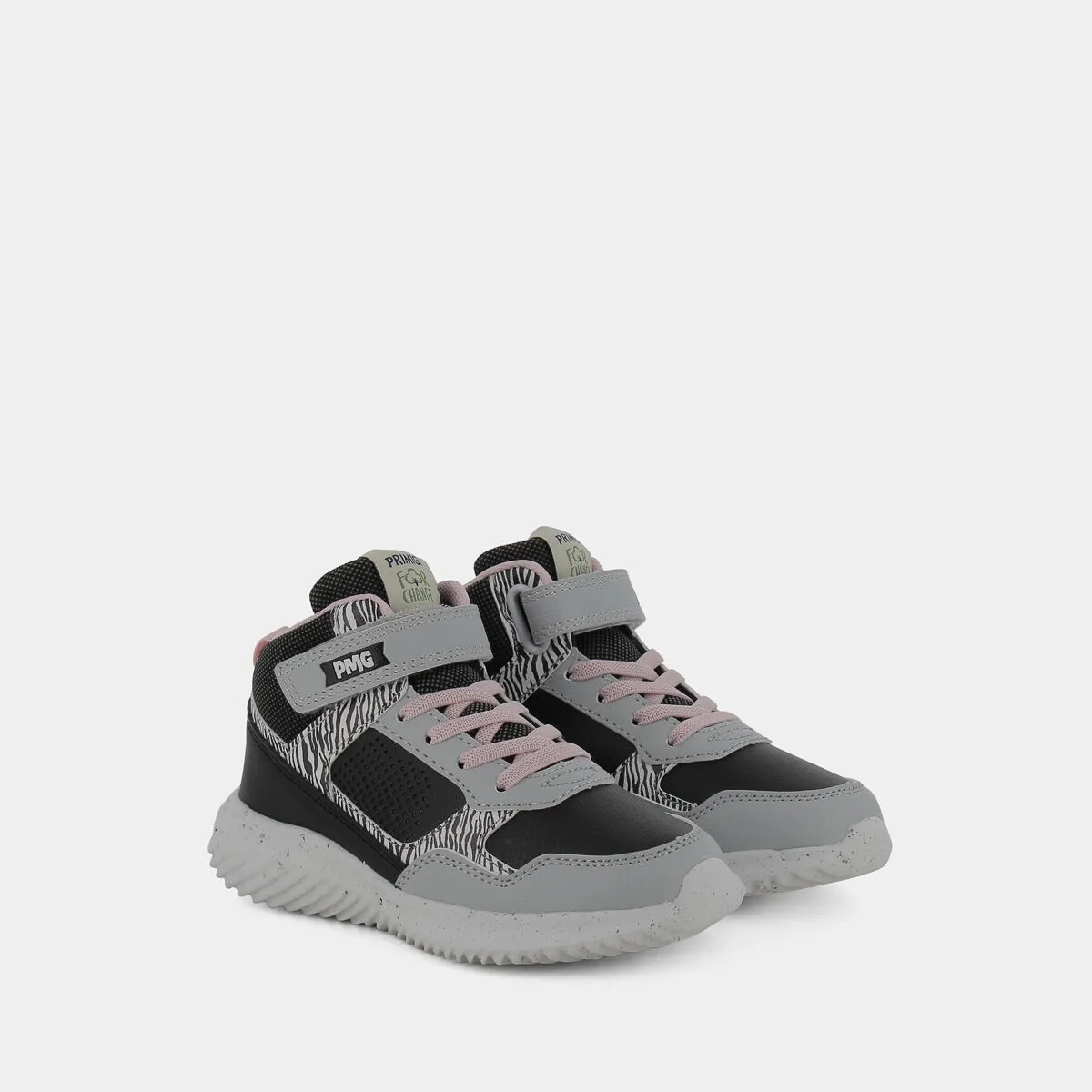 2965200-GRIGIO NERO ROSA- SNEAKERS