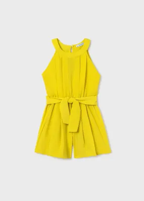 6854 - Romper for teen girl - Pistachio