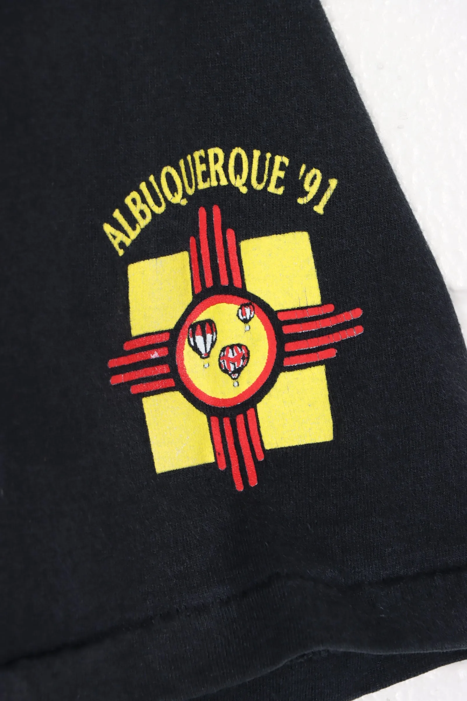 Albuquerque 1991 Hot Air Balloons Single Stitch Tee USA Made (L)