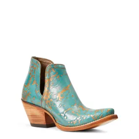 Ariat Womens Turquoise Patina Dixon Boots