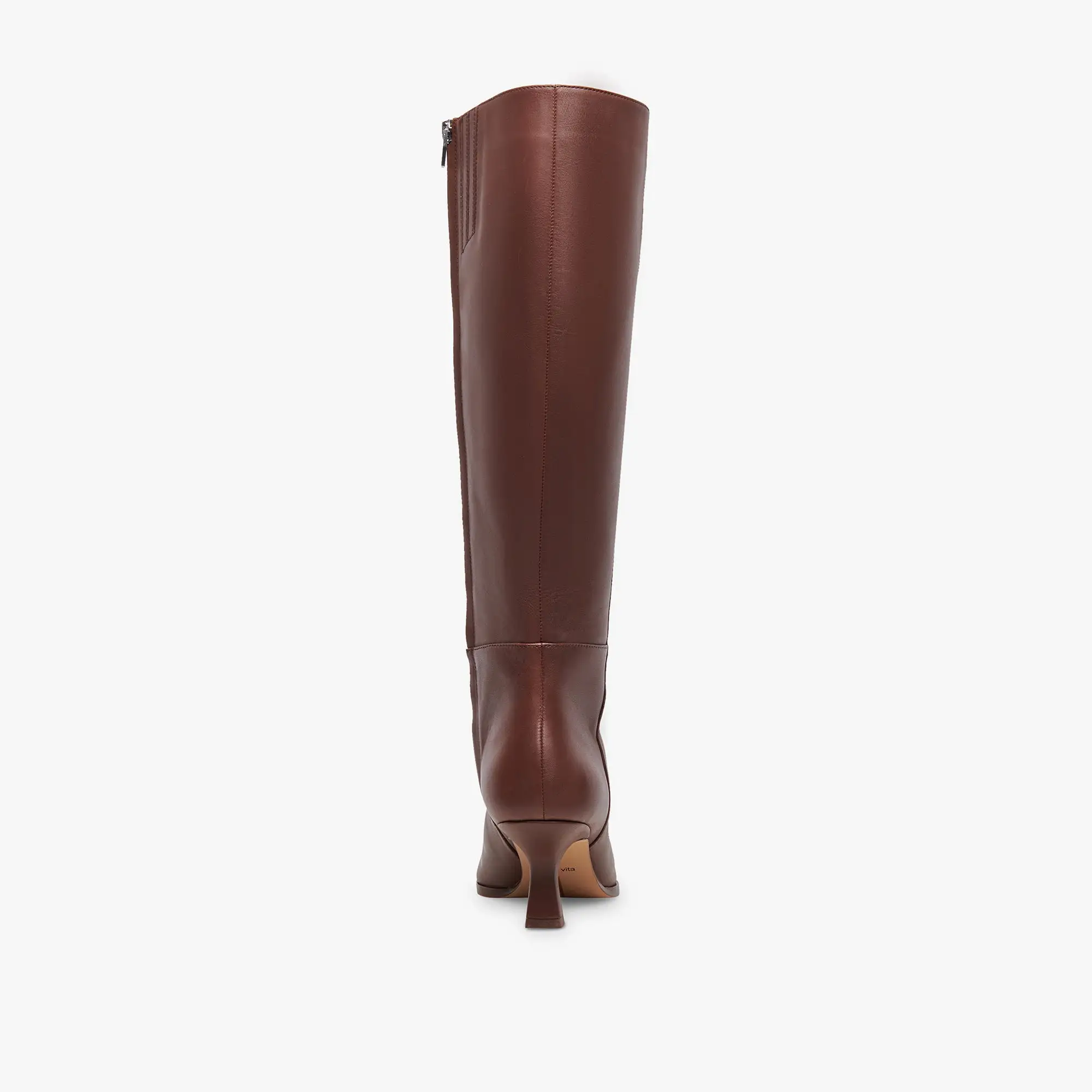 AUGGIE WIDE CALF BOOTS CHOCOLATE LEATHER