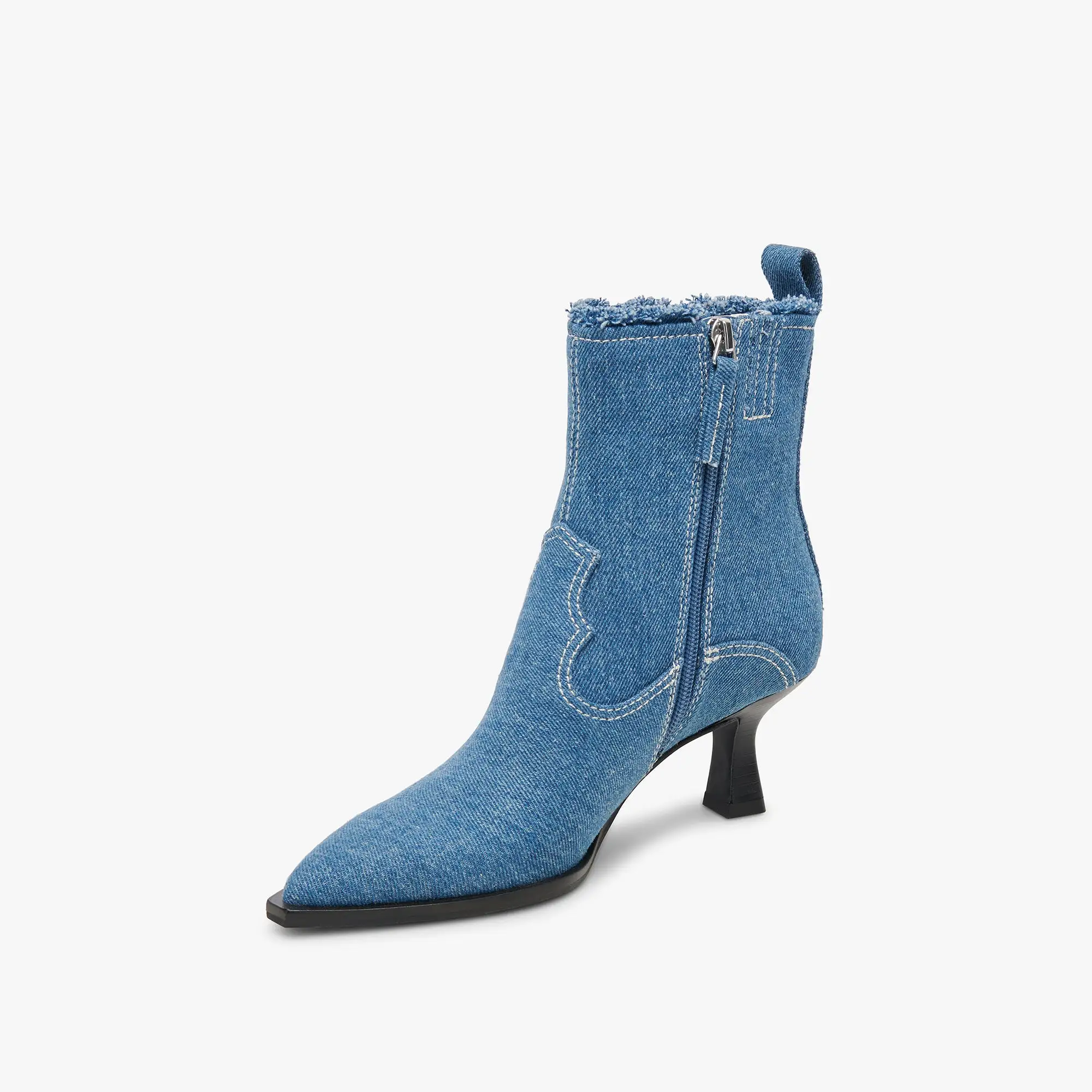 AUSTIN BOOTS BLUE DENIM