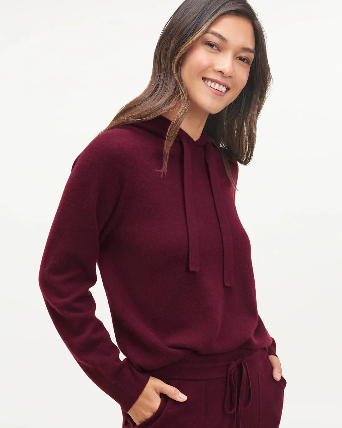 Becca Cashmere Sweater Hoodie