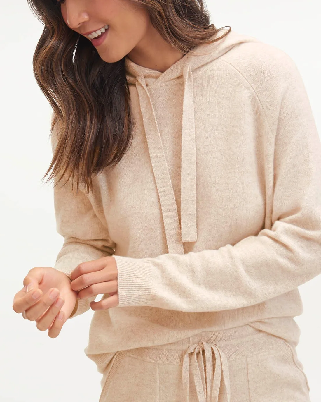 Becca Cashmere Sweater Hoodie