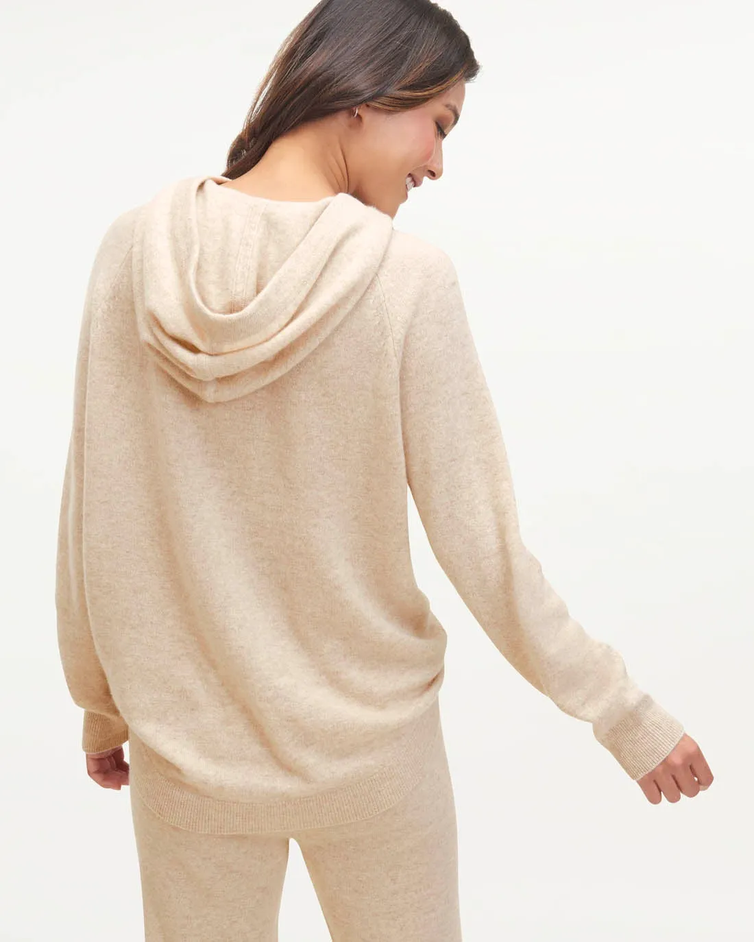 Becca Cashmere Sweater Hoodie