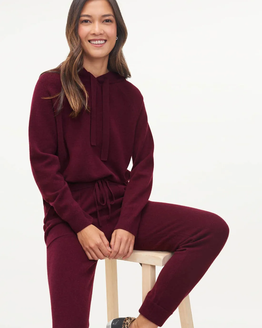 Becca Cashmere Sweater Hoodie