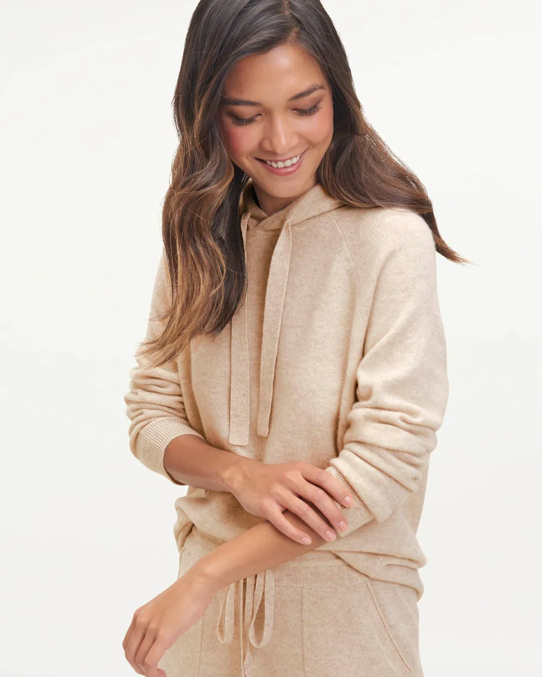 Becca Cashmere Sweater Hoodie