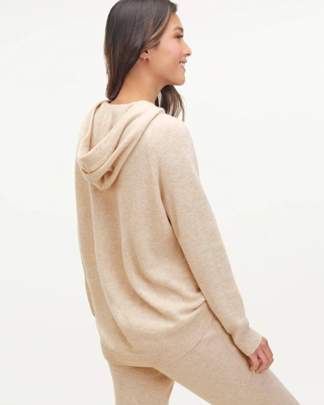 Becca Cashmere Sweater Hoodie