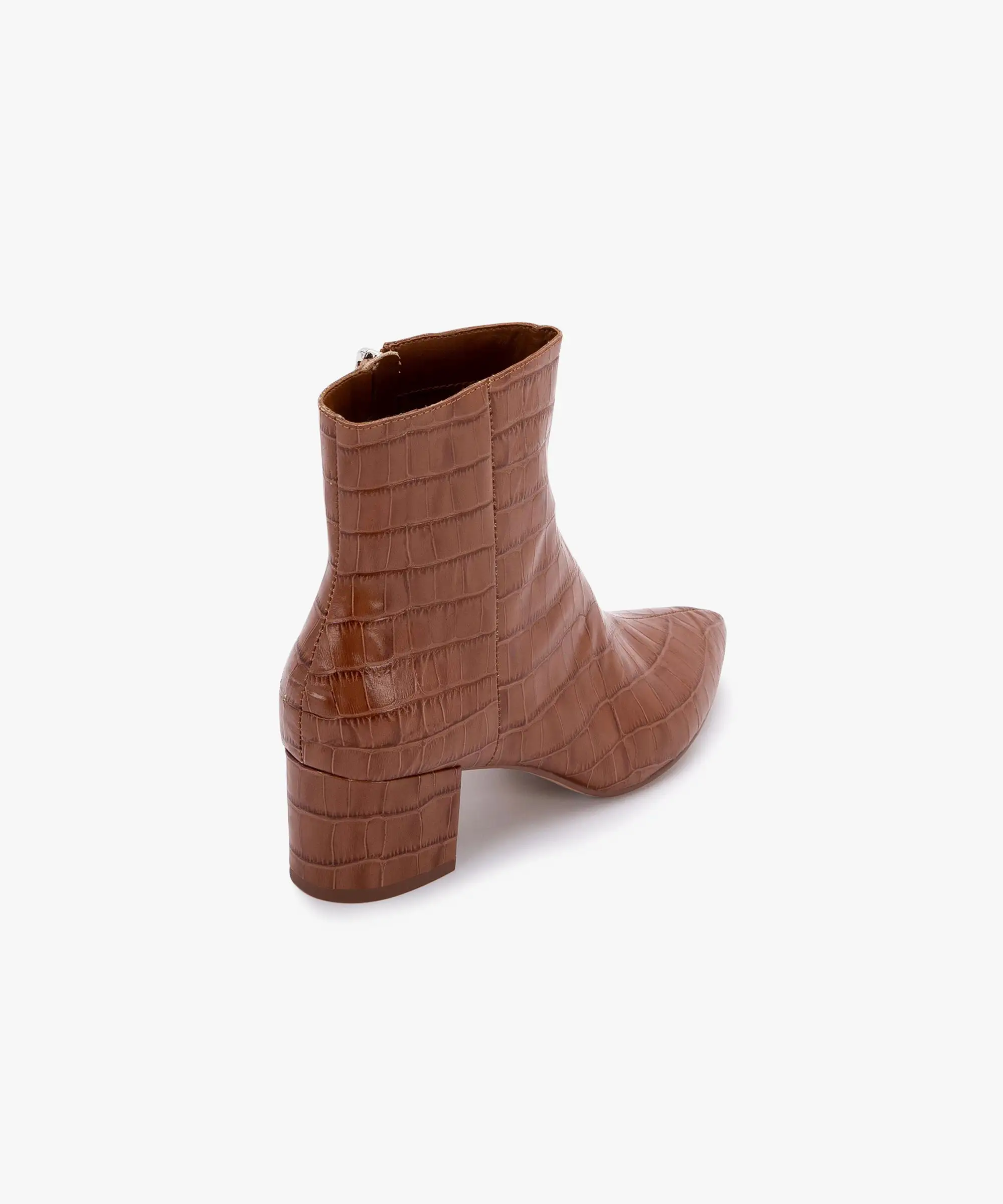 BEL BOOTIES COGNAC CROCO re:vita