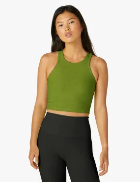 Beyond Yoga Focus Cropped Tank - Fern