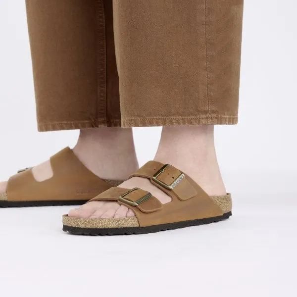 Birkenstock Arizona in Nubuck Leather Narrow