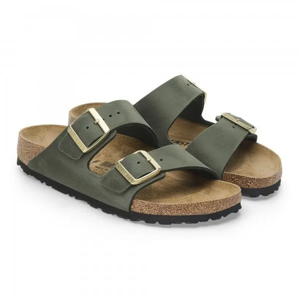 Birkenstock Arizona Nubuck Leather Narrow