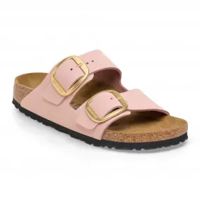 Birkenstock Womens Arizona Big Buckle in Soft Pink Nubuck Leather