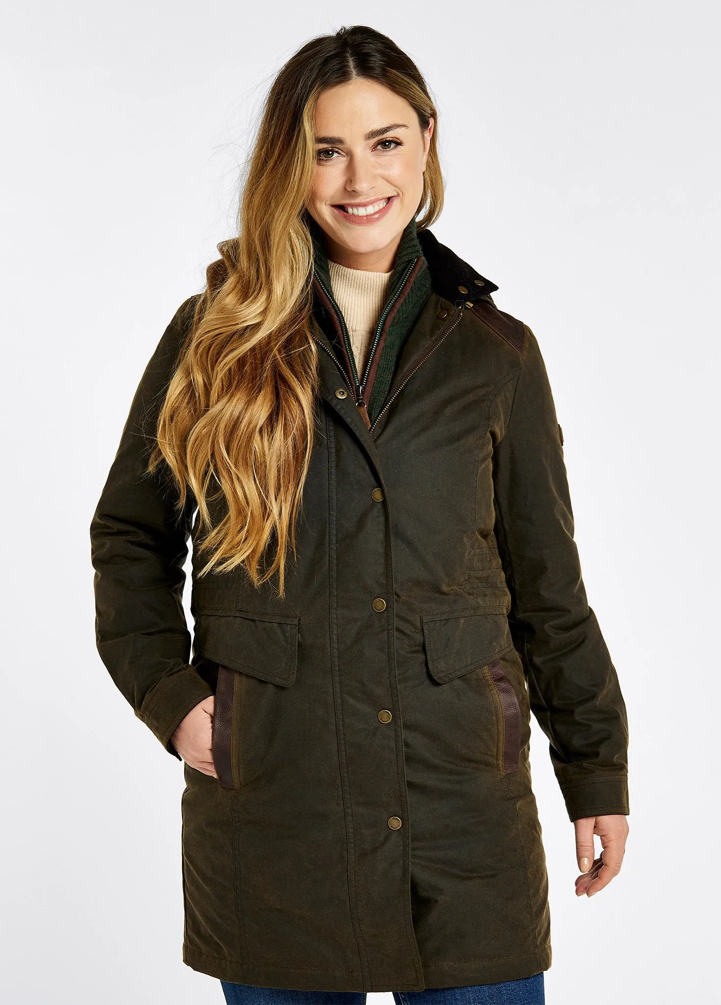 Blacklion Waxed Cotton Jacket - Olive