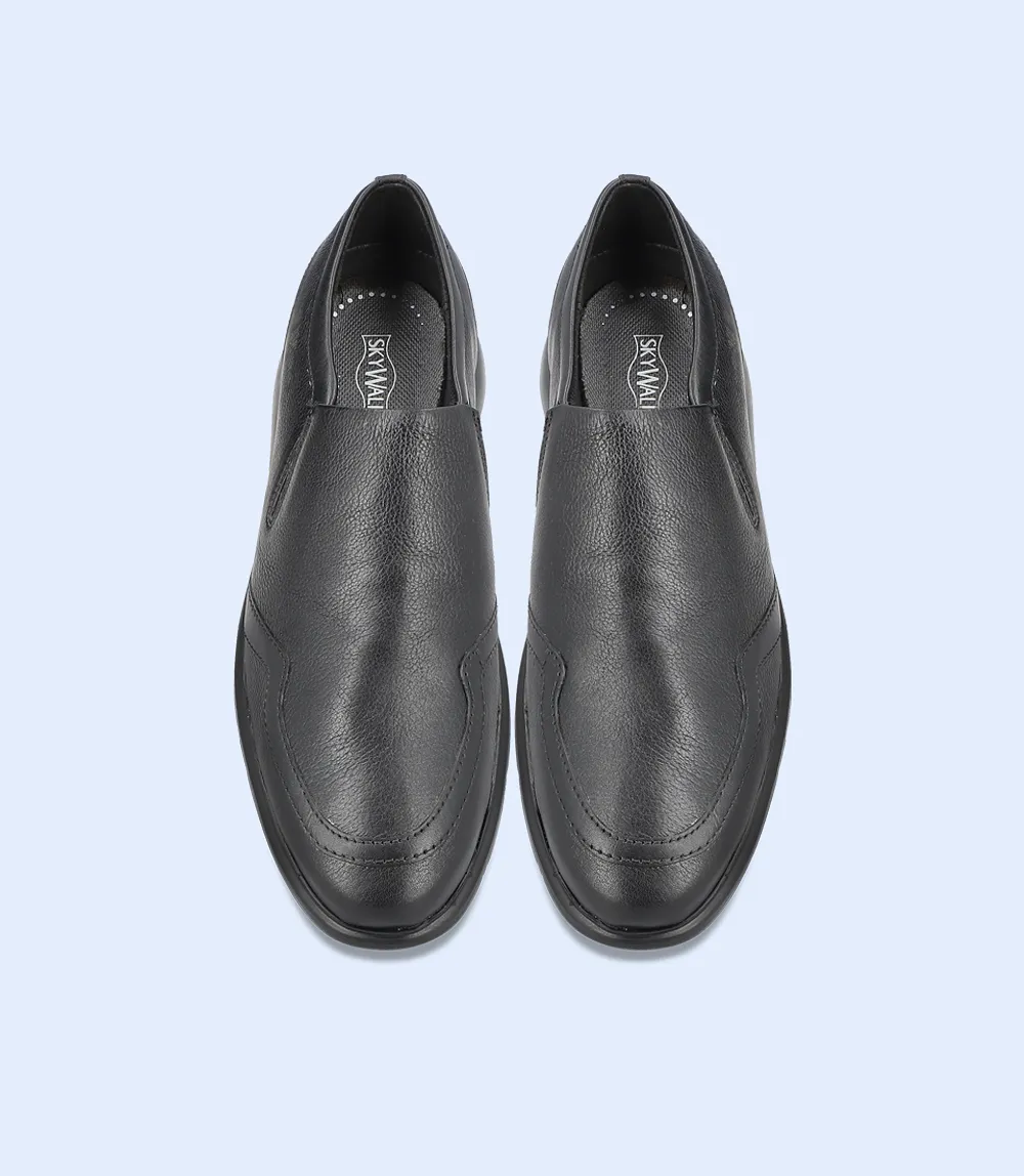 BM4207-BLACK-Men Comfort Life Style Shoes