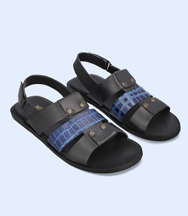 BM4851-BLACK-Men Sandal