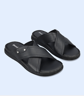 BM4934-BLACK-Men Slipper