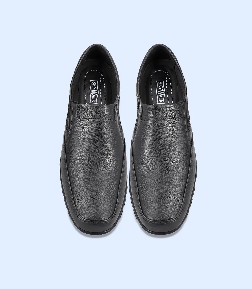 BM5198-BLACK-Men Comfort Life Style Shoes