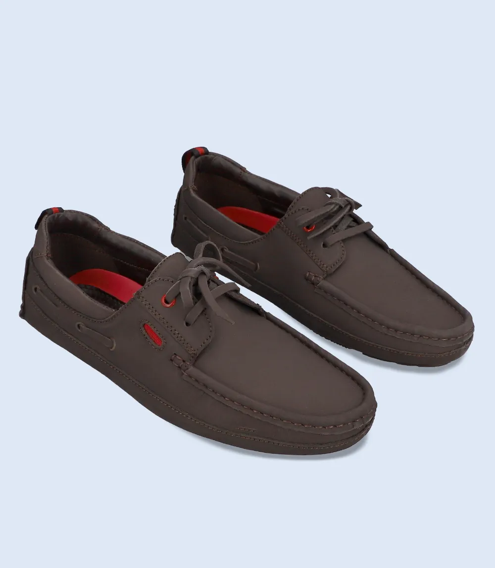 BM5224-ESPRESSO-Men Driving Moccasins