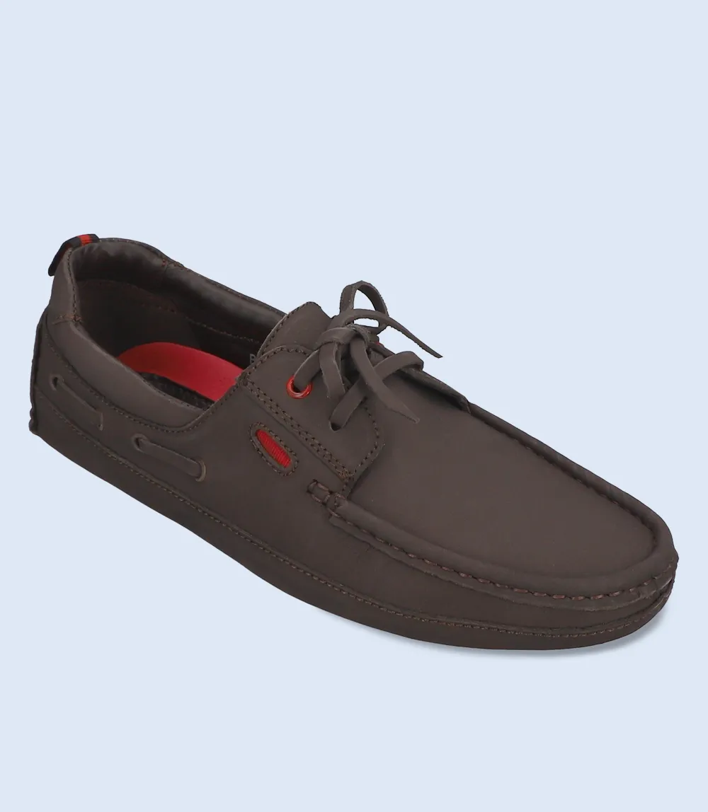 BM5224-ESPRESSO-Men Driving Moccasins