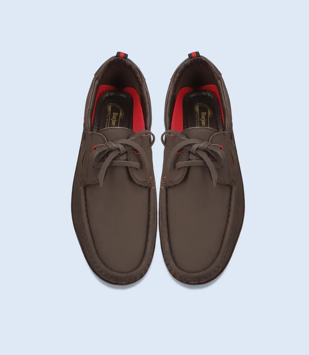 BM5224-ESPRESSO-Men Driving Moccasins