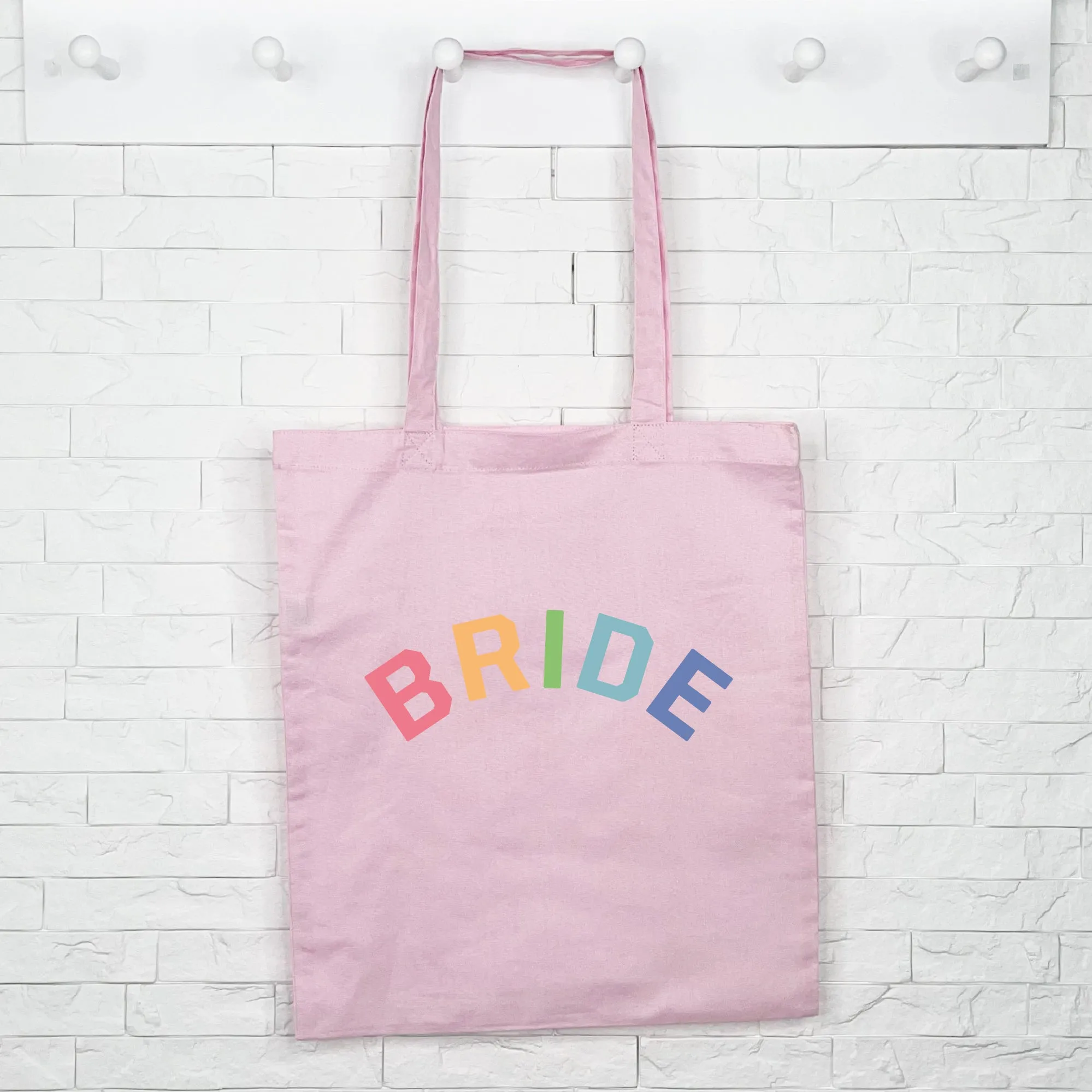 Bride Rainbow Tote Bag