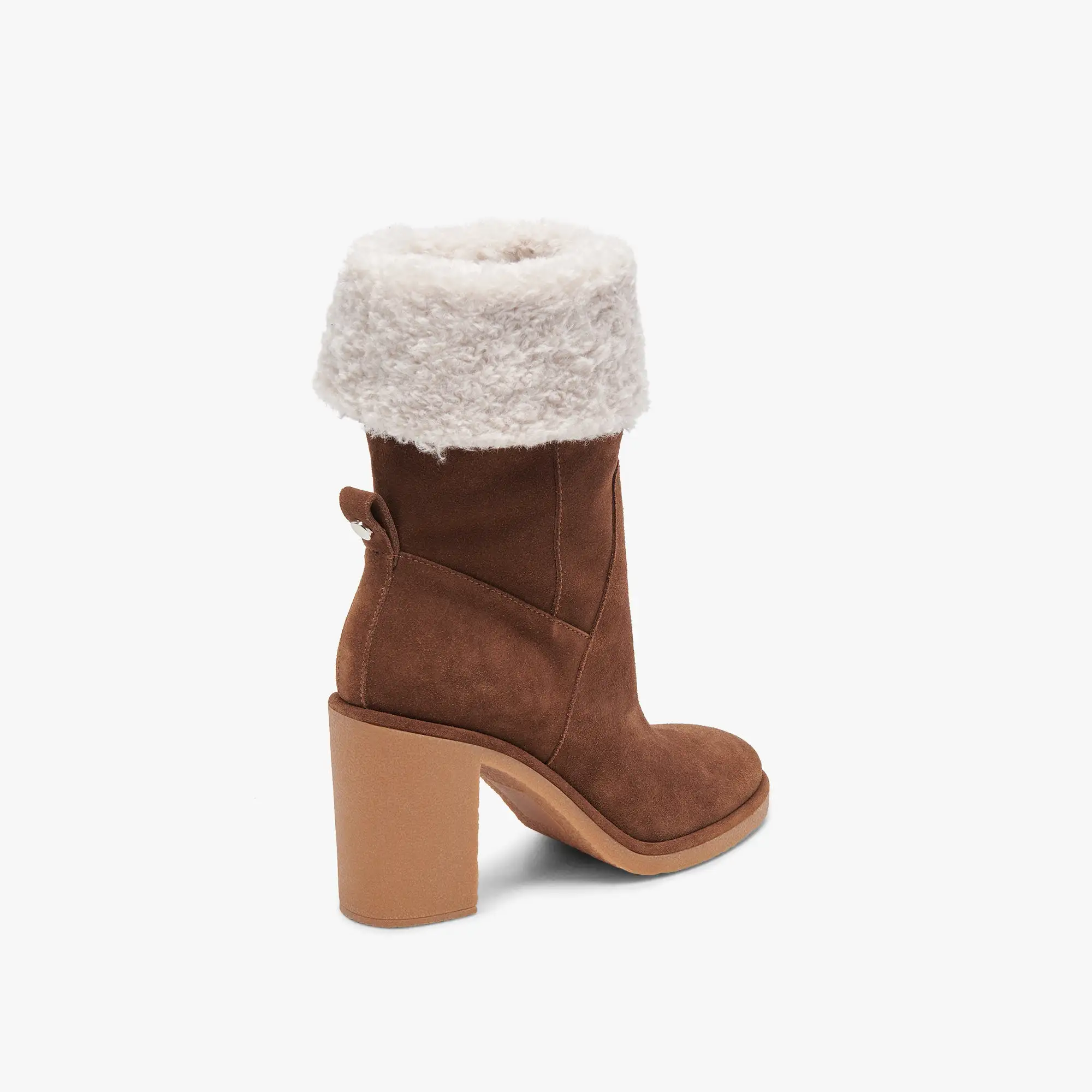 CADDIE PLUSH BOOTS COCOA SUEDE - re:vita