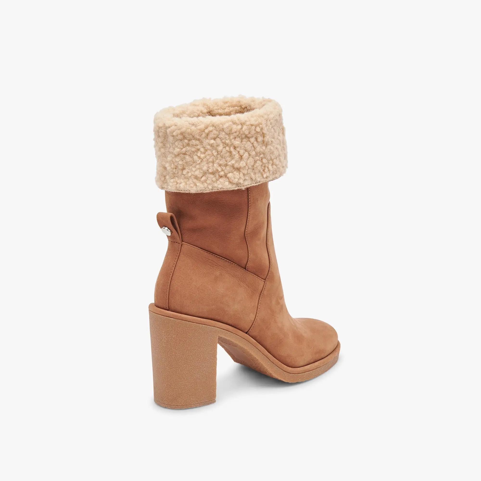 CADDIE PLUSH BOOTS PRALINE NUBUCK - re:vita