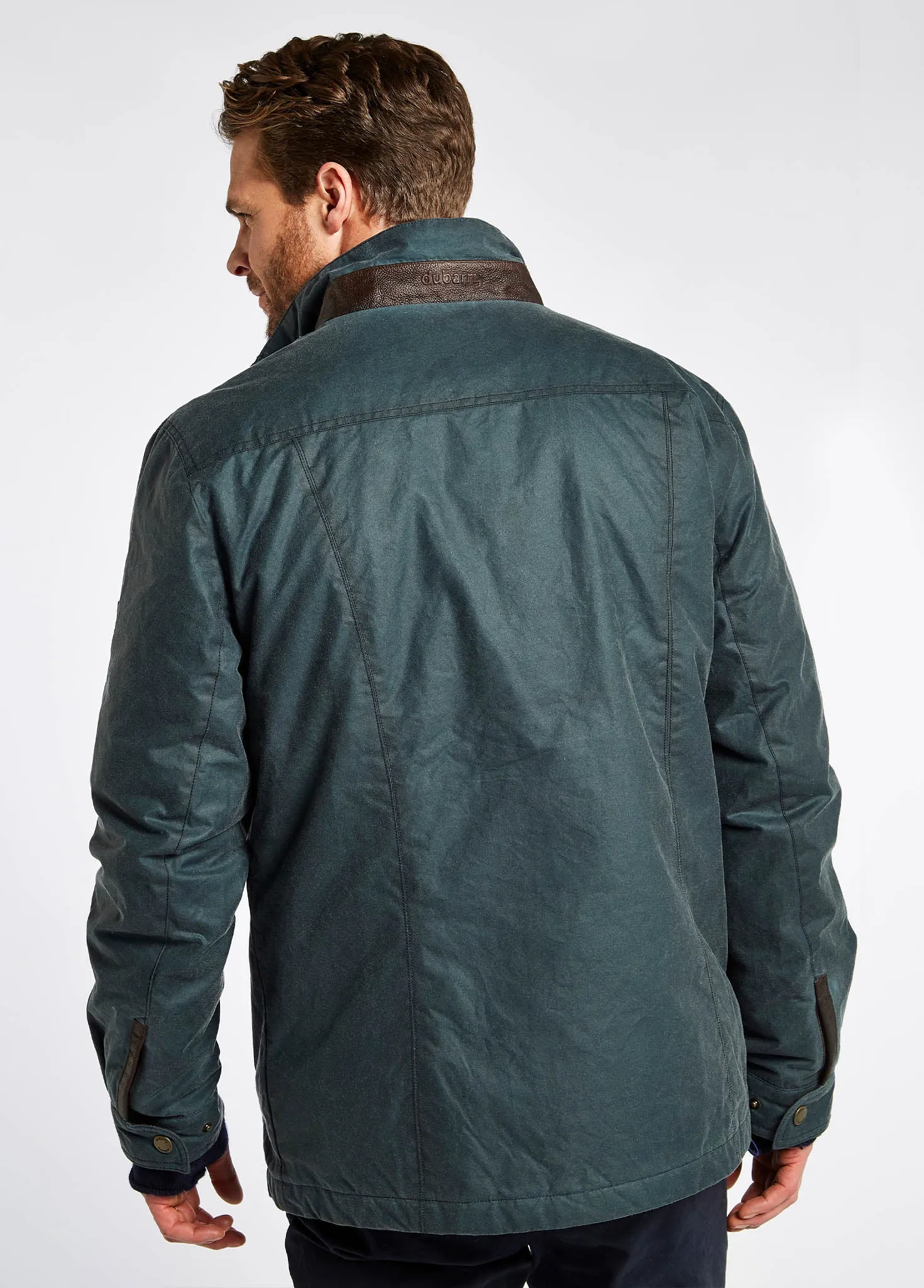 Carrickfergus Wax Jacket - Dark Pebble