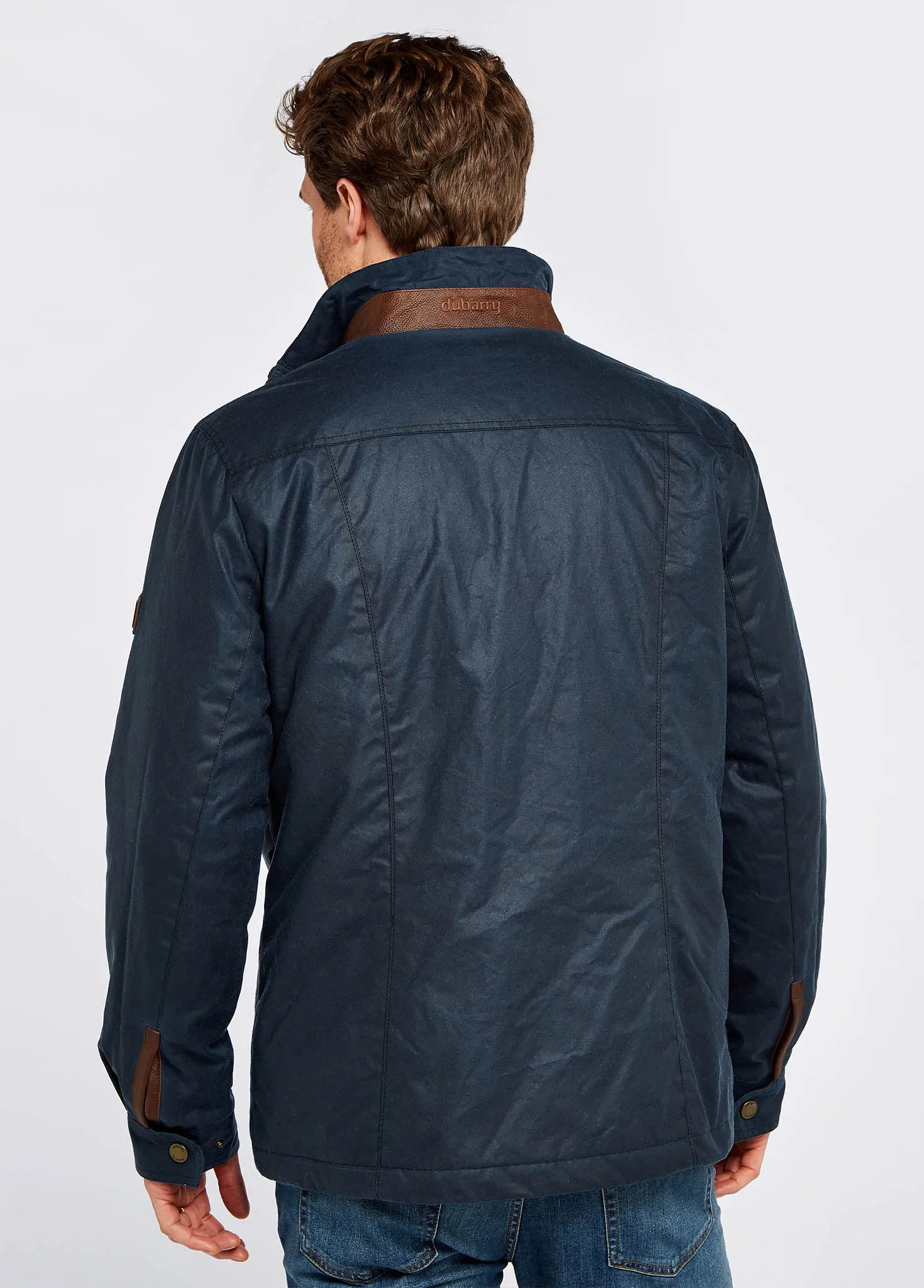 Carrickfergus Wax Jacket - Ocean Blue