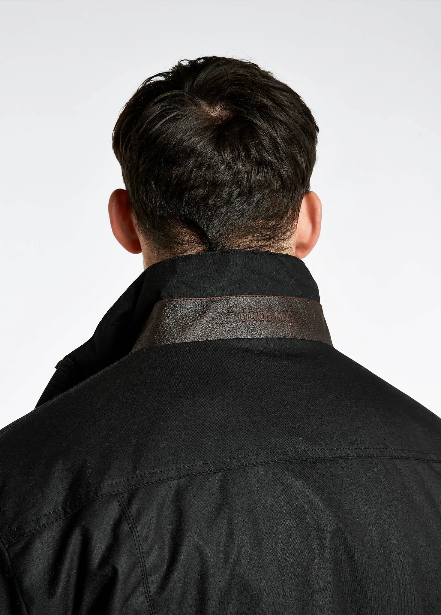 Carrickfergus Waxed Jacket - Black