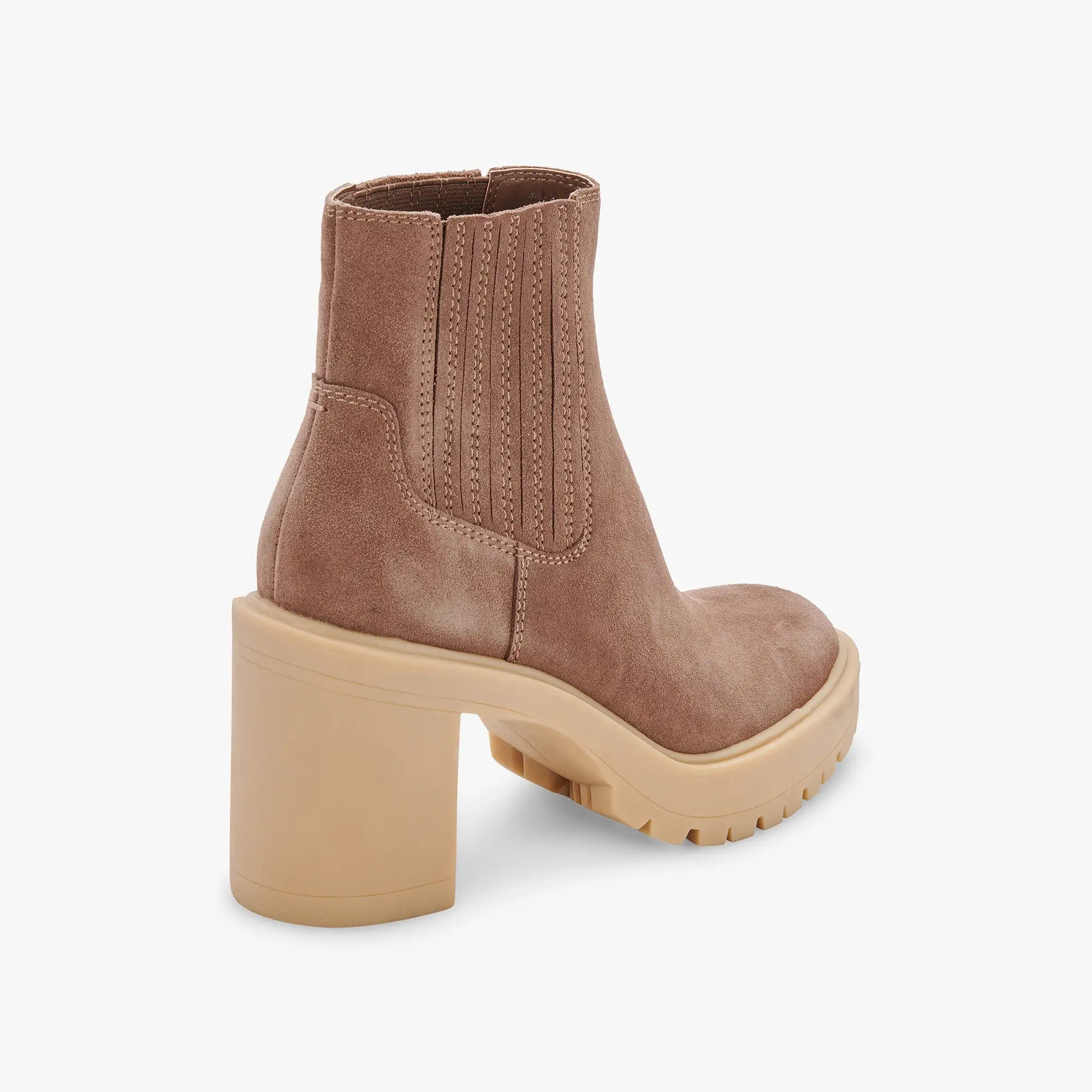 CASTER H2O BOOTIES MUSHROOM SUEDE - re:vita