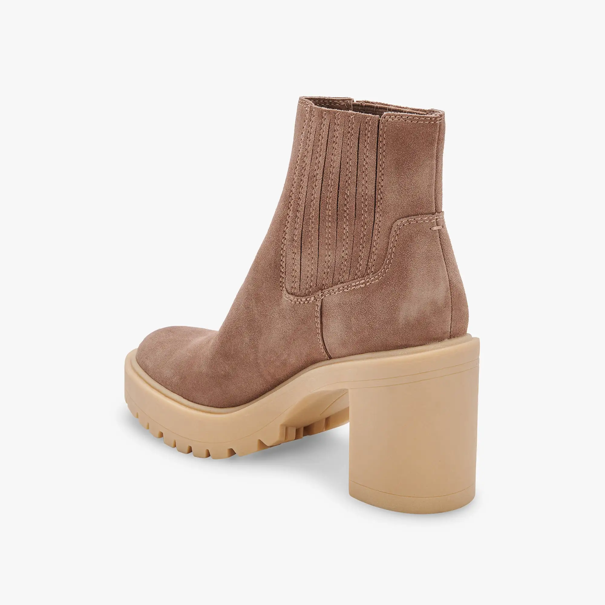 CASTER H2O BOOTIES MUSHROOM SUEDE - re:vita