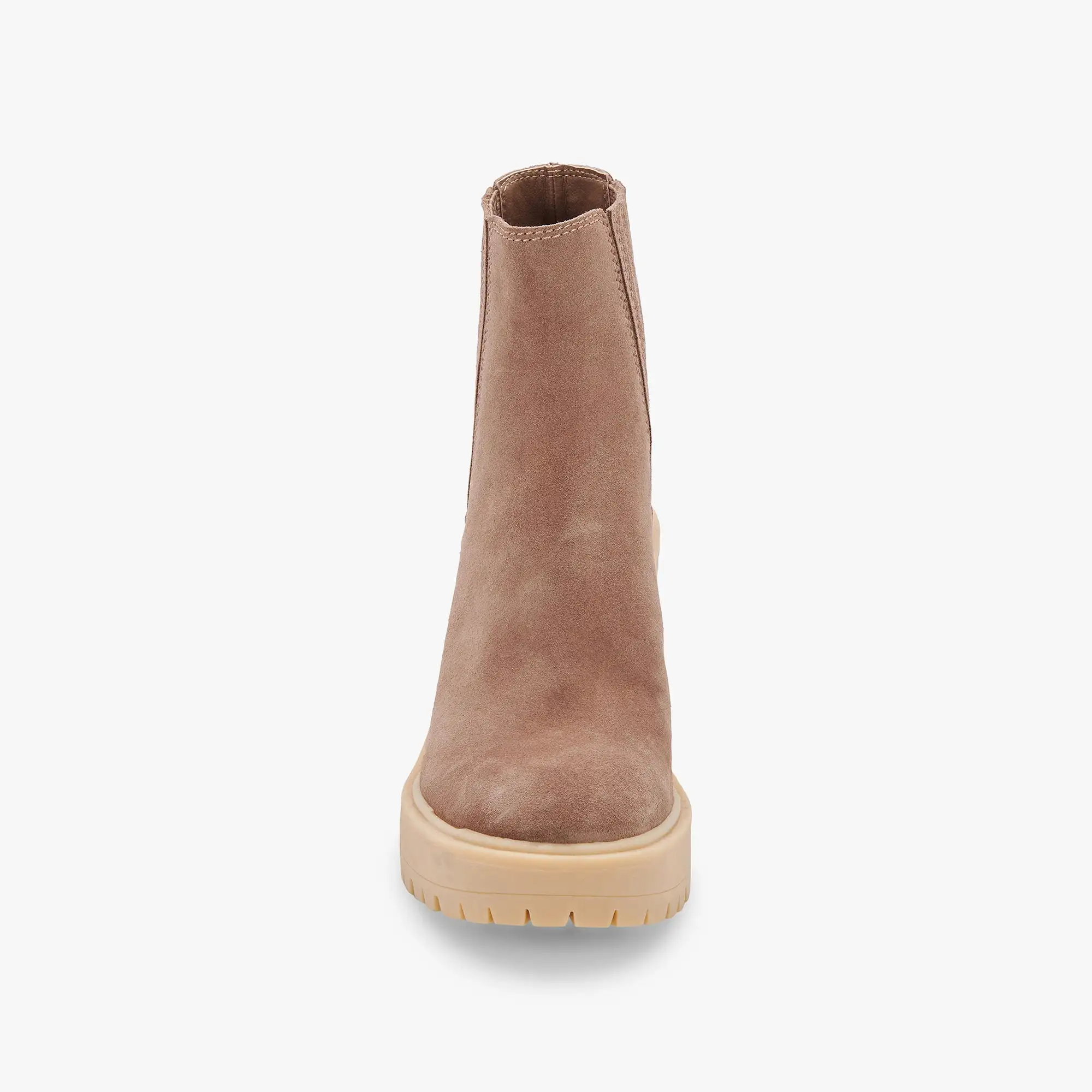 CASTER H2O BOOTIES MUSHROOM SUEDE - re:vita