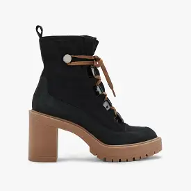 CELIDA BOOTS BLACK NYLON re:vita