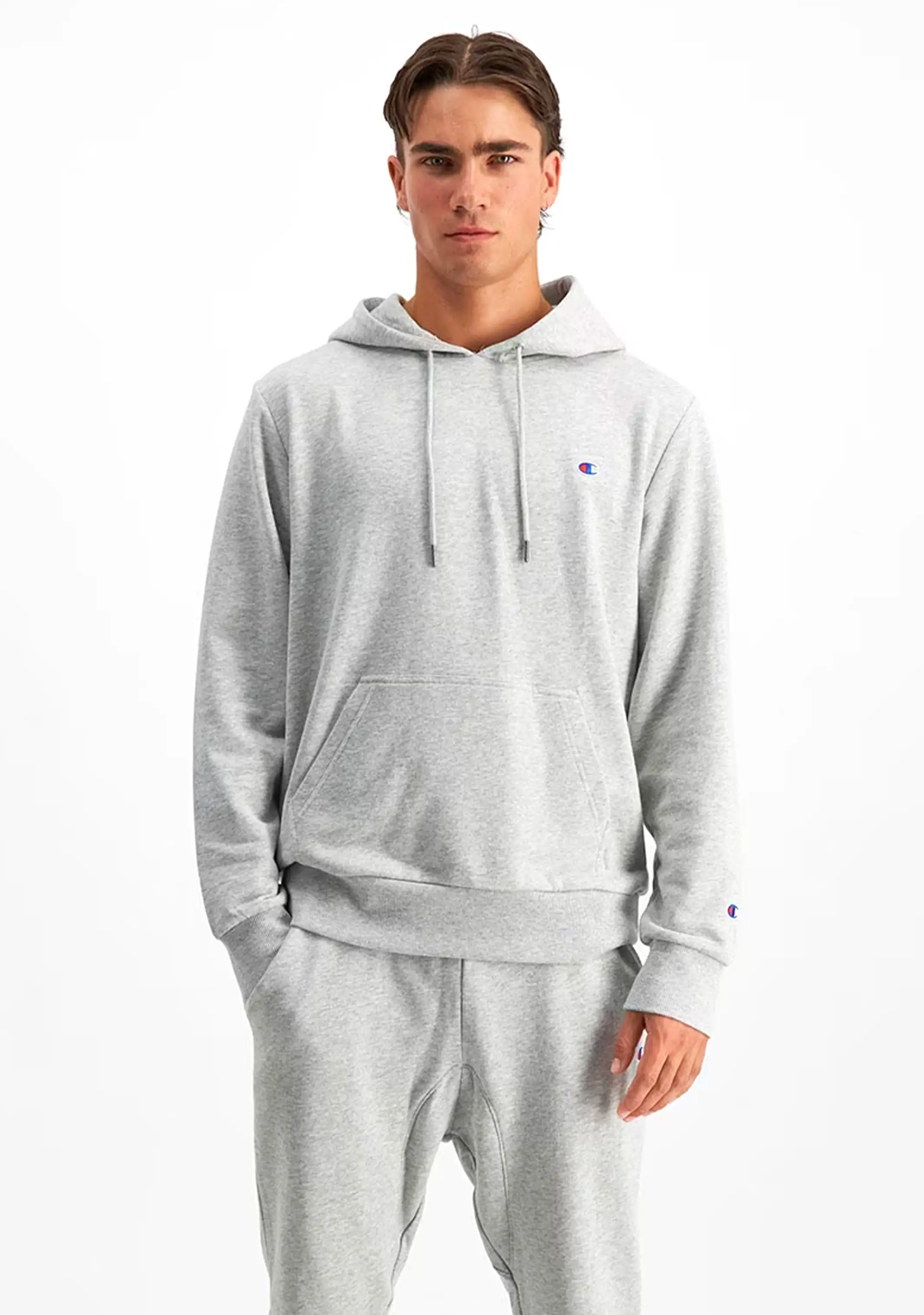 Champion Mens Lightweight Terry Hoodie <br> AVK7N A3R