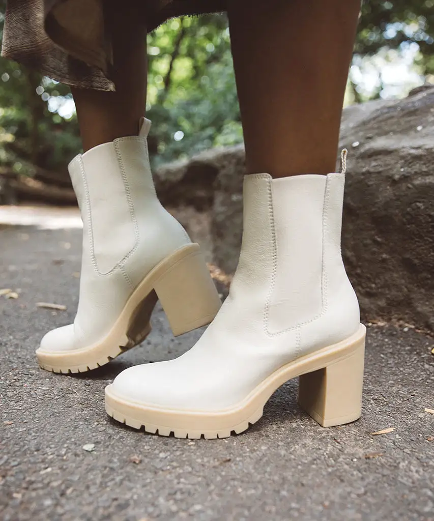 COEN H2O BOOTS IVORY LEATHER