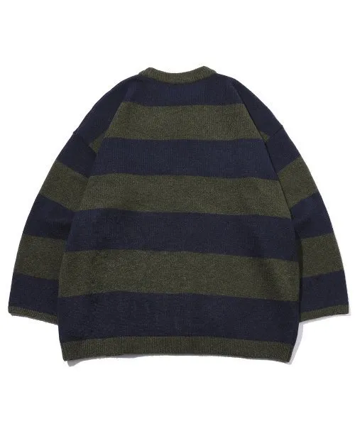 COMPAGNO  |[COMPAGNO]★PULLOVER BORDER WESTERN SWEATER