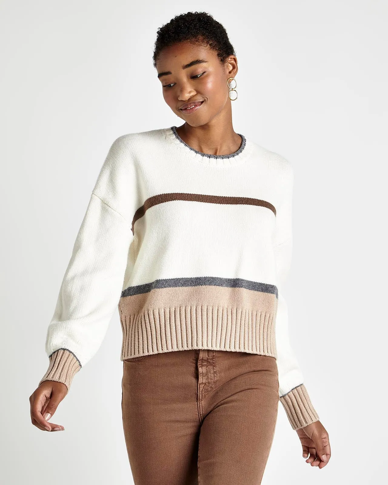 Cora Stripe Sweater