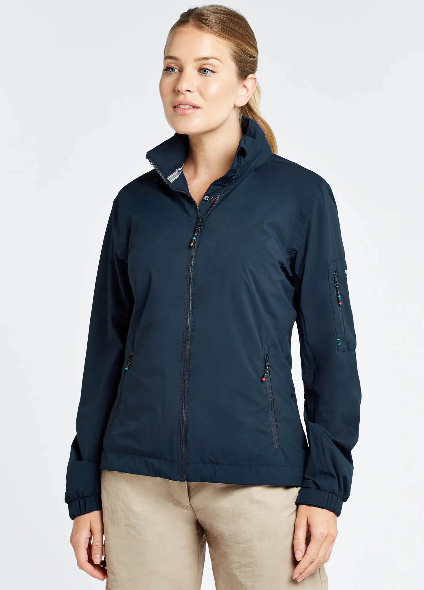 Corfu Women's Crew Jacket - Navy