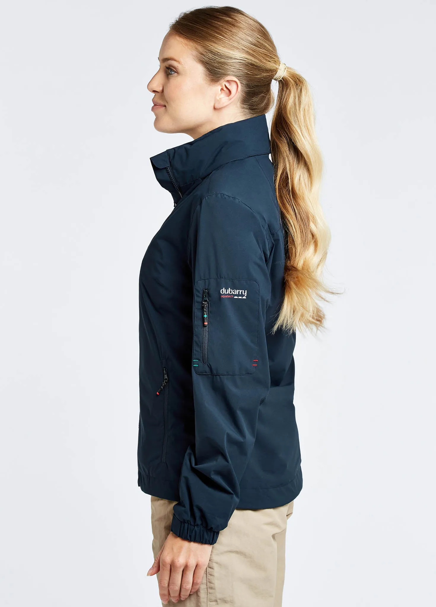 Corfu Women's Crew Jacket - Navy