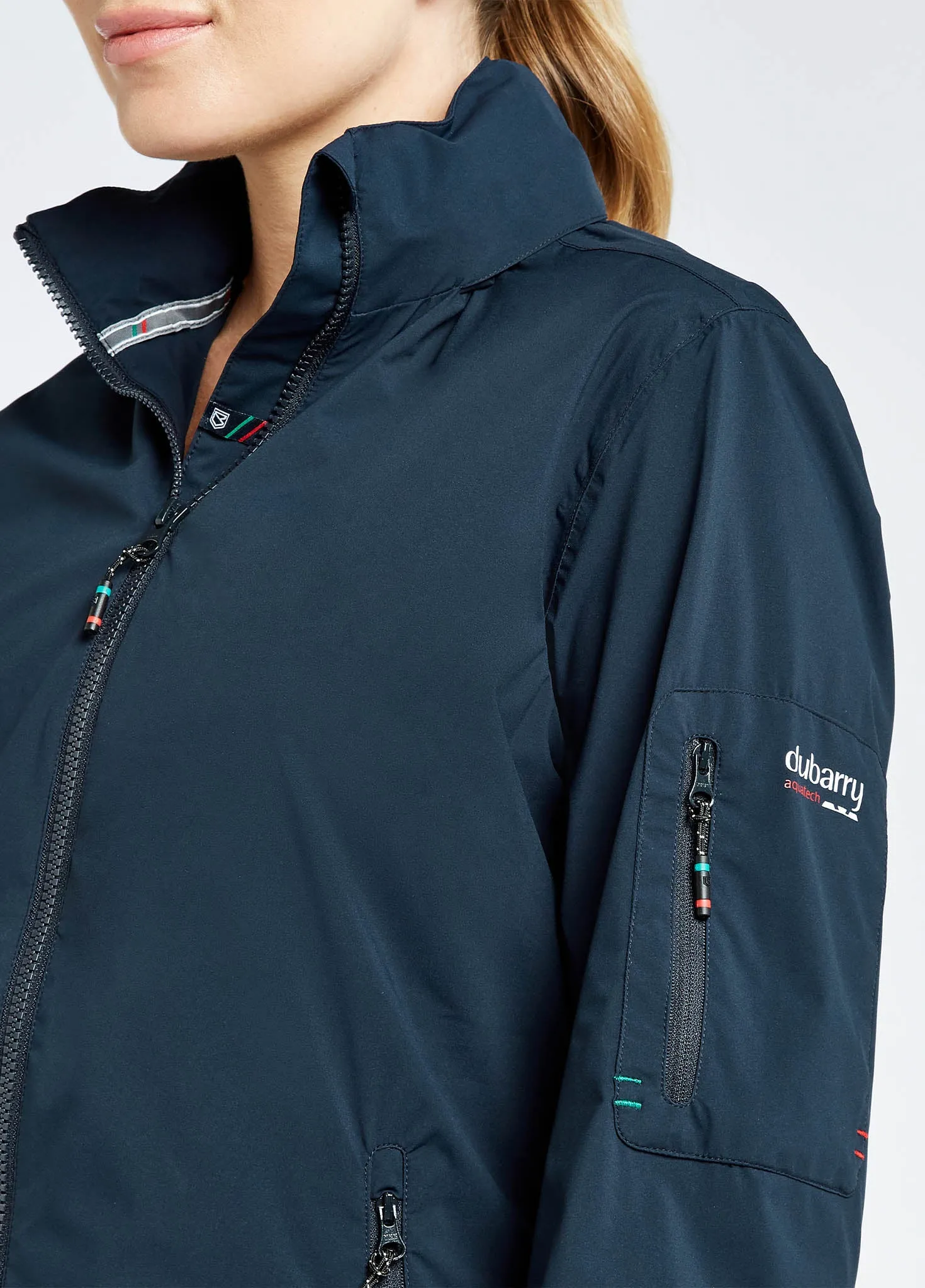 Corfu Women's Crew Jacket - Navy