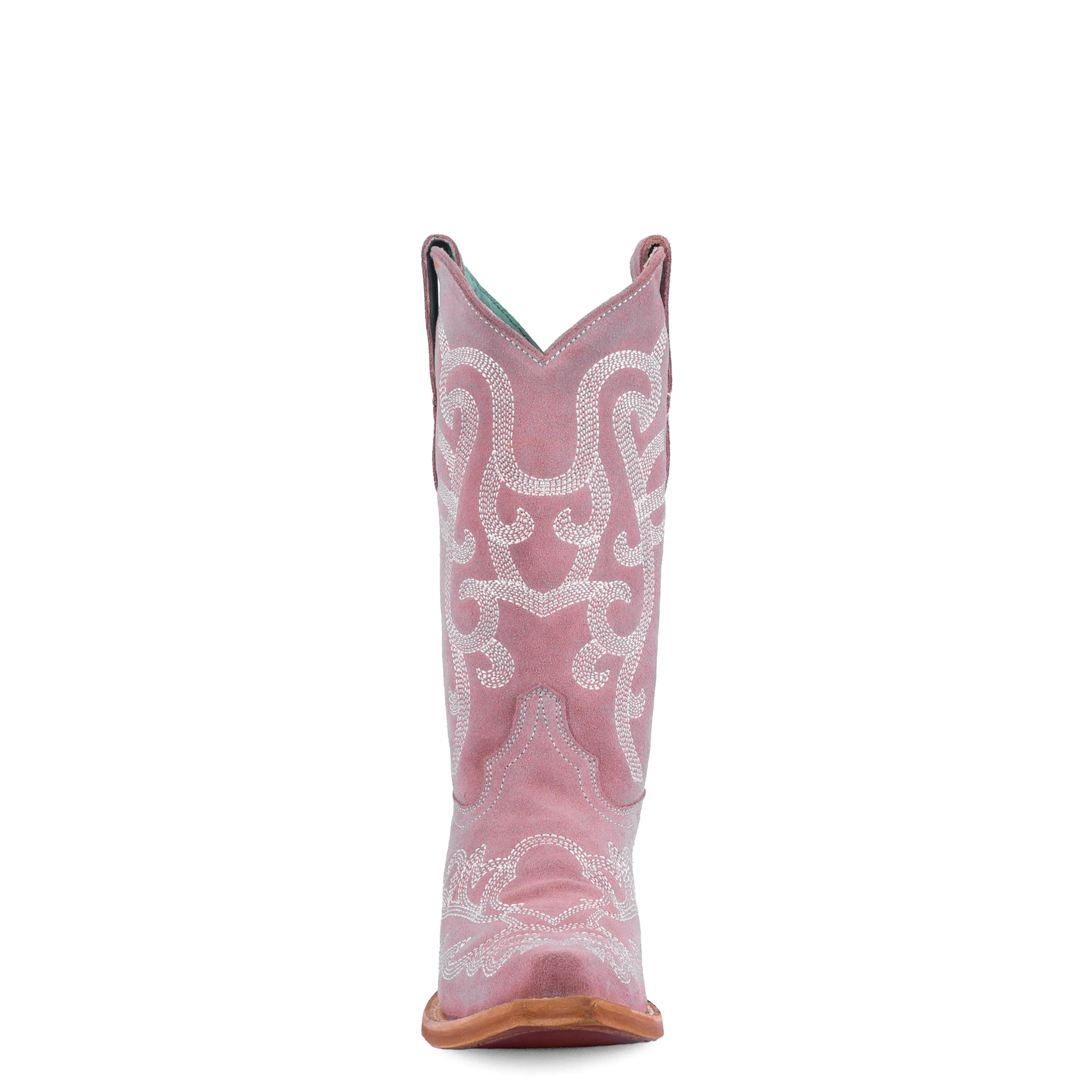 Corral Girls Powder Pink Suede Boots