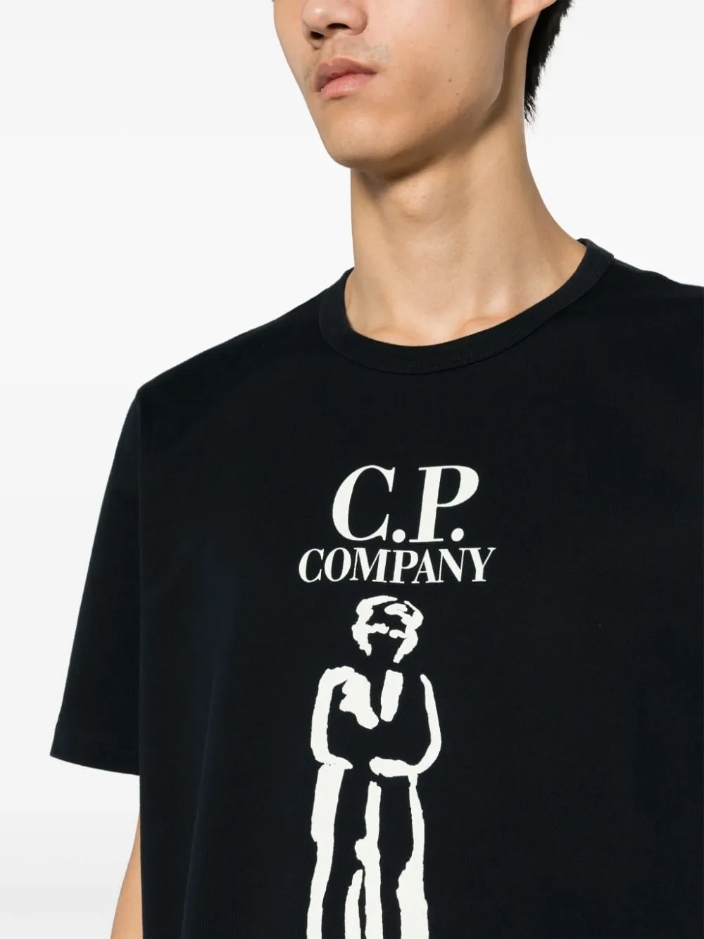 CP Company -T-shirt Black Britih Sailor