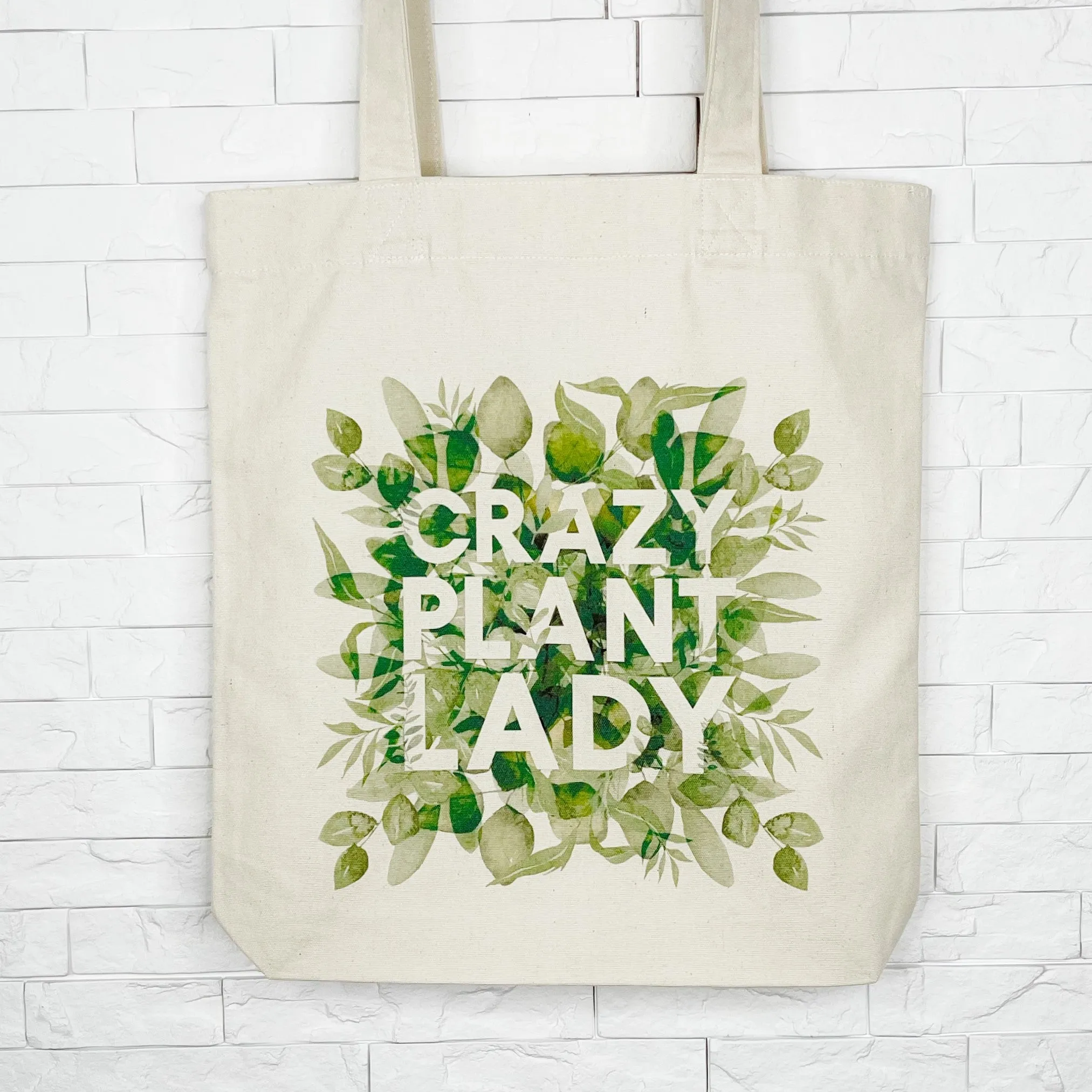 Crazy Plant Lady Houseplant Tote Bag