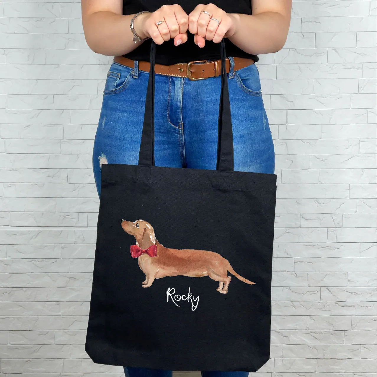 Dachshund/Sausage Dog Tote Bag