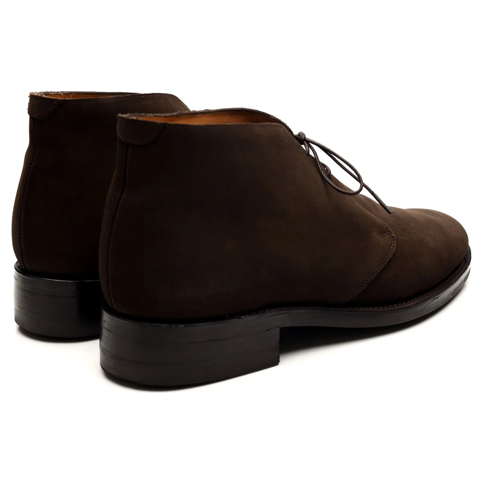 Dark Brown Suede Chukka Boots UK 9 F