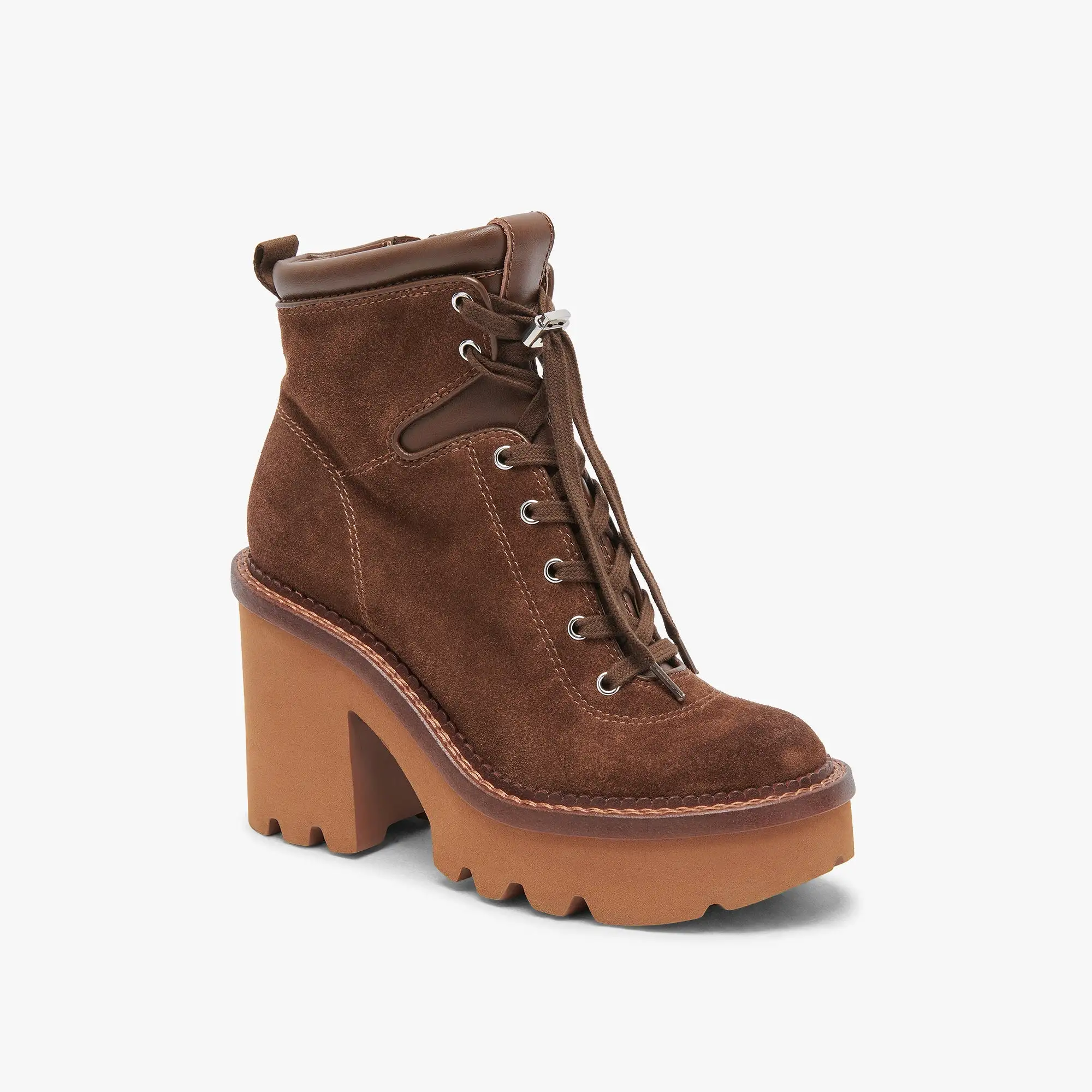 DOMMIE BOOTS COCOA SUEDE - re:vita