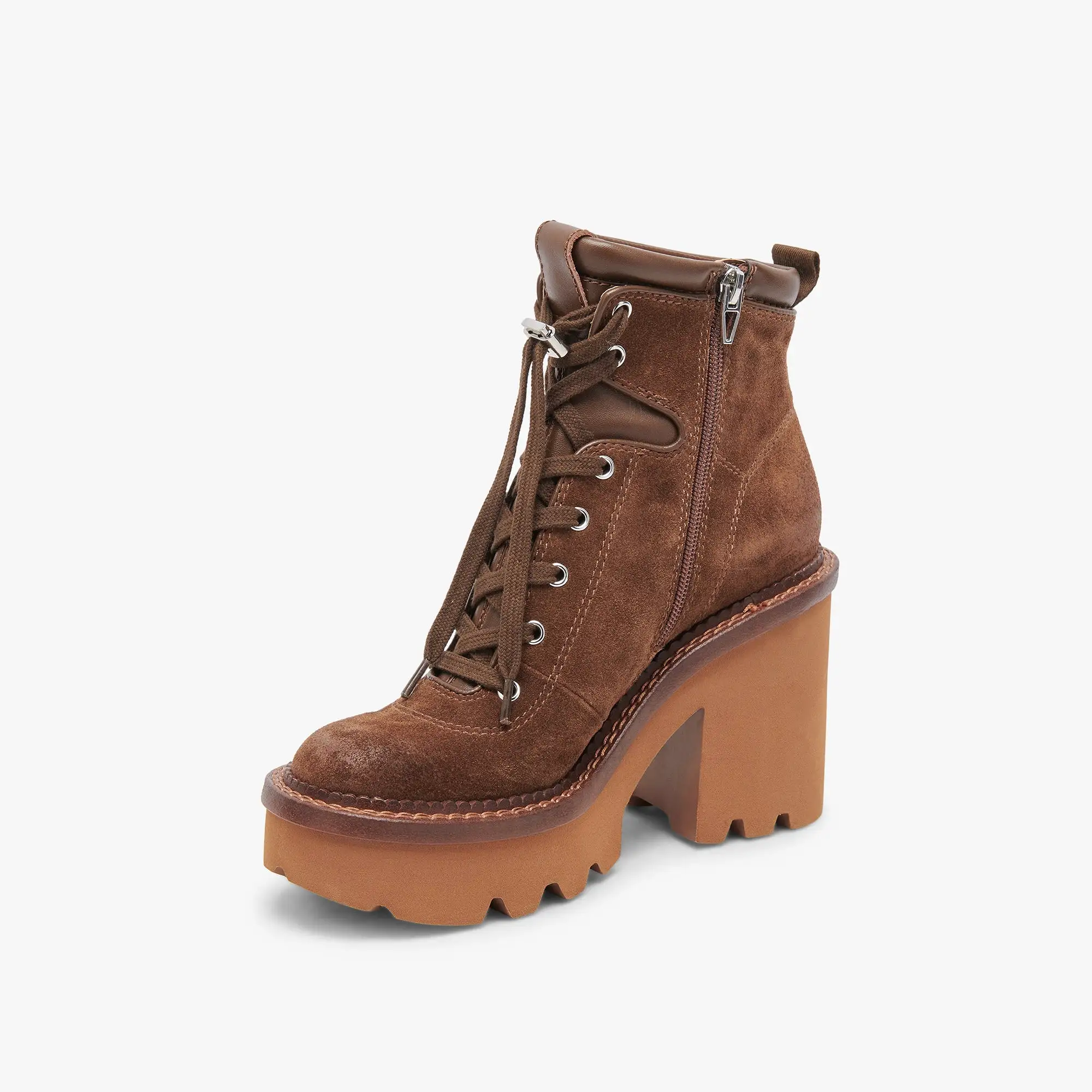 DOMMIE BOOTS COCOA SUEDE - re:vita